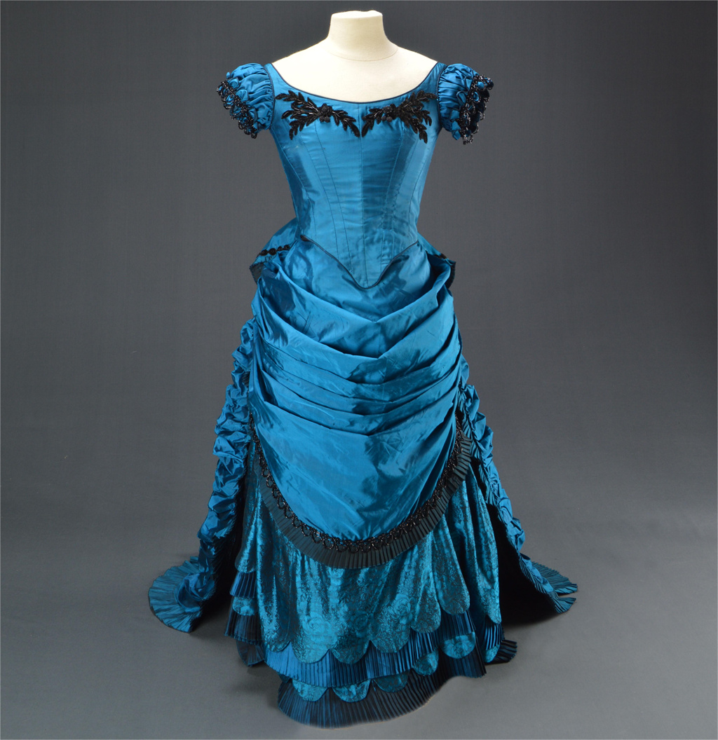 Evening Gown - ภาพยนตร์สัมภาษณ์กับแวมไพร์ Claudia คอสเพลย์เครื่องแต่งกายชุดบอล Victorian Gothic Vampire