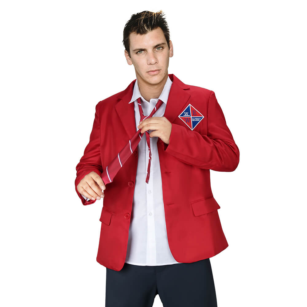 Womens Blazer - ชุดคอสเพลย์เครื่องแบบนักเรียน Rebelde Blazer Elite Way สำหรับผู้หญิงและผู้ชาย