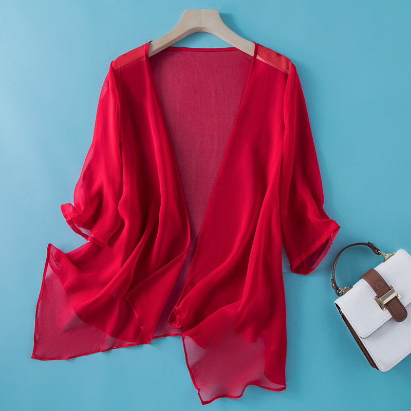 Winsleter คาร์ดิแกน100% ผ้าไหม - Silk Blouse บทวิจารณ์และราคา