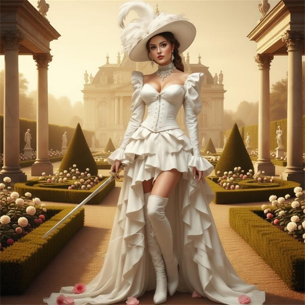 ชุดเดรสโกธิคสไตล์วินเทจยุคกลาง - Evening Gown บทวิจารณ์และราคา
