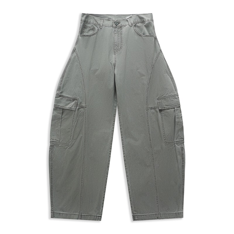 กางเกงยีนส์ทรงหลวมขากว้างสไตล์ - Tailored Trouser Wide บทวิจารณ์และราคา