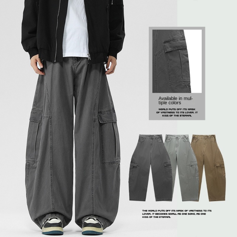 กางเกงยีนส์ทรงหลวมขากว้างสไตล์ - Tailored Trouser Wide บทวิจารณ์และราคา