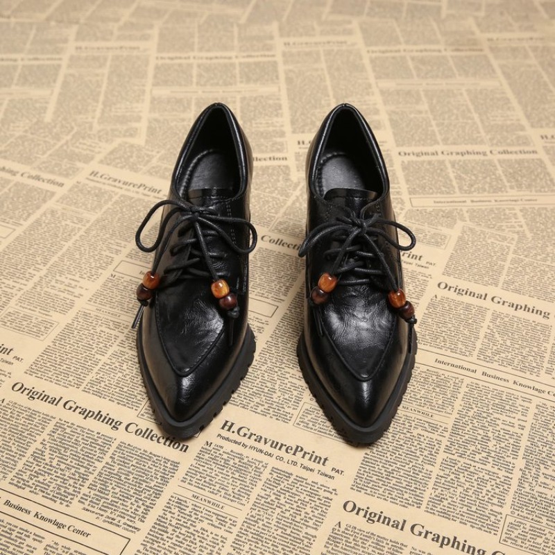 รองเท้าส้นสูงแบบฝรั่งเศสทรง De - Pump Heel Block บทวิจารณ์และราคา
