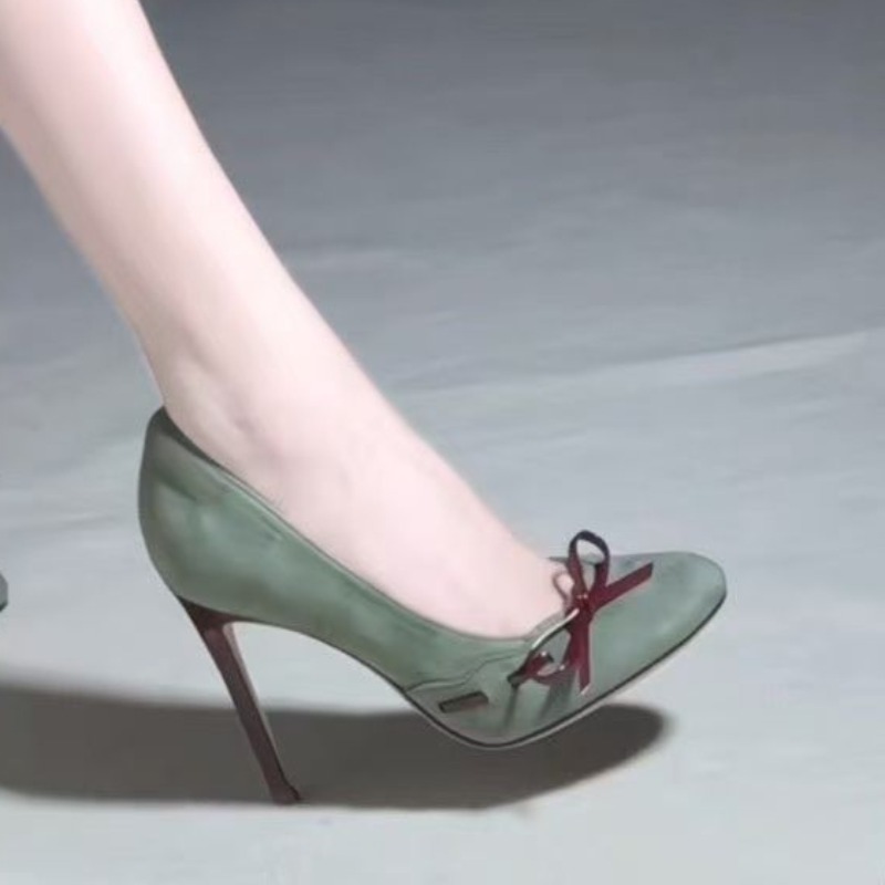 รองเท้าส้นสูงทรงเข็มแบบสวม ปลา - Womens Heels บทวิจารณ์และราคา