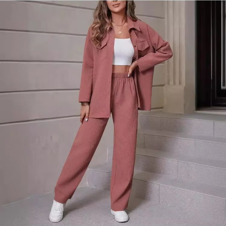 ชุดเซ็ตสองชิ้นใหม่สำหรับฤดูใบไ - Womens Blazer บทวิจารณ์และราคา