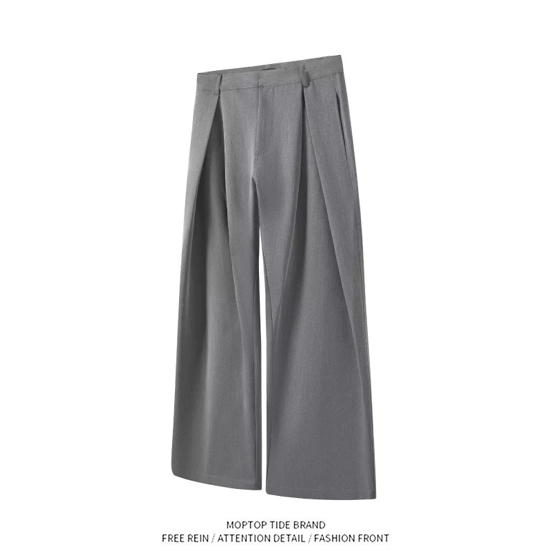 กางเกงสูททรงขากว้างสไตล์เรโทรพ - Tailored Trouser Wide บทวิจารณ์และราคา