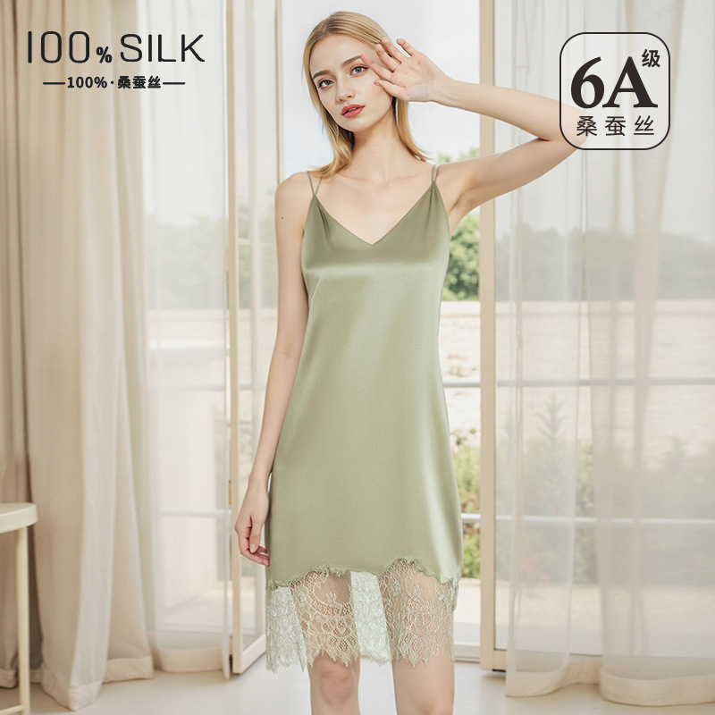 ชุดนอนเซ็กซี่ผ้าไหมน้ำแข็งแบบส - Lace Dress บทวิจารณ์และราคา