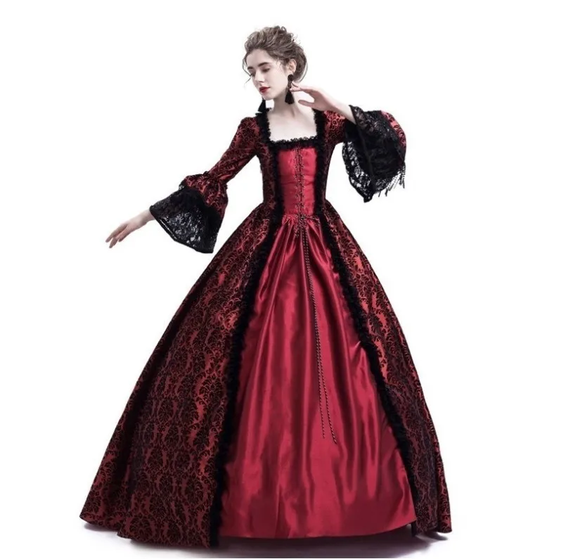 คอสเพลย์ชุดเจ้าหญิงยุคกลางสำหร - Evening Gown บทวิจารณ์และราคา